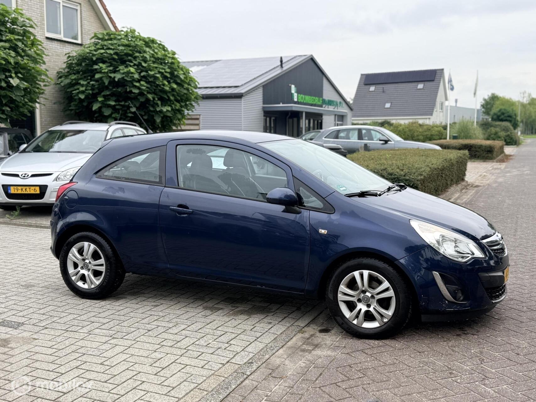 Opel Corsa 1.2-16V Rhythm, Auto's, Voorwielaandrijving, 4 cilinders, Blauw, 1229 cc