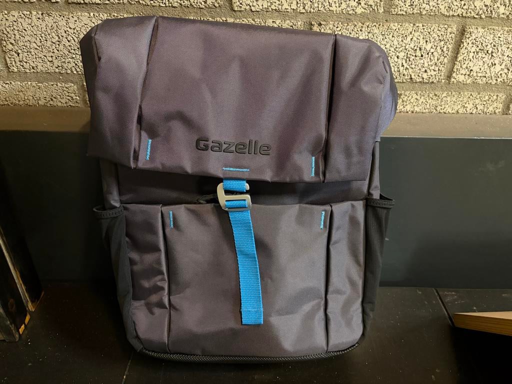 Nieuwe Gazelle fietstas / rugzak - Ideaal voor woon-werkverk, Ophalen of Verzenden, Nieuw