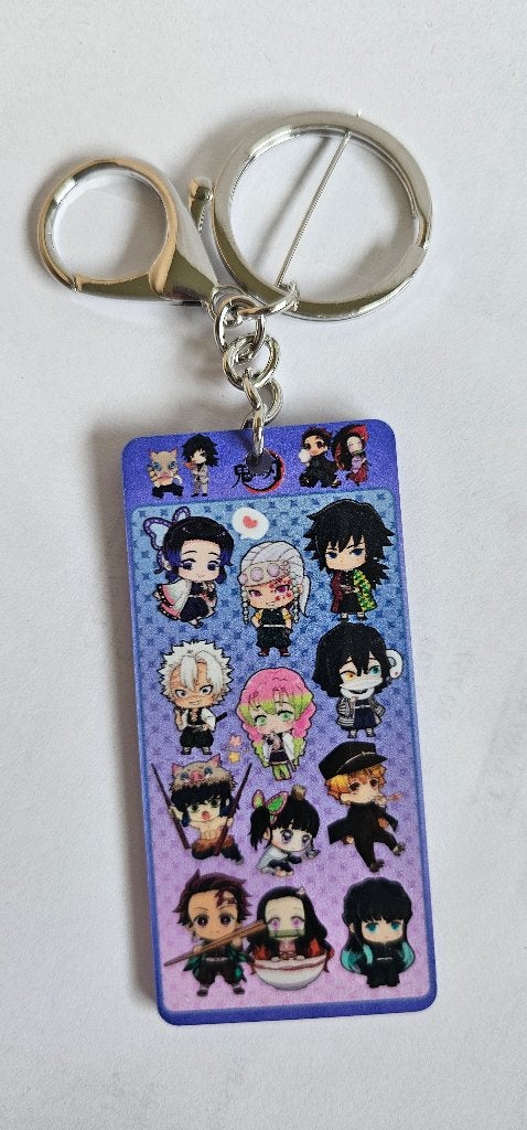 Demon Slayer Sleutelhanger - Anime Chibi Figuren, Ophalen of Verzenden, Nieuw, Knuffel of Figuurtje