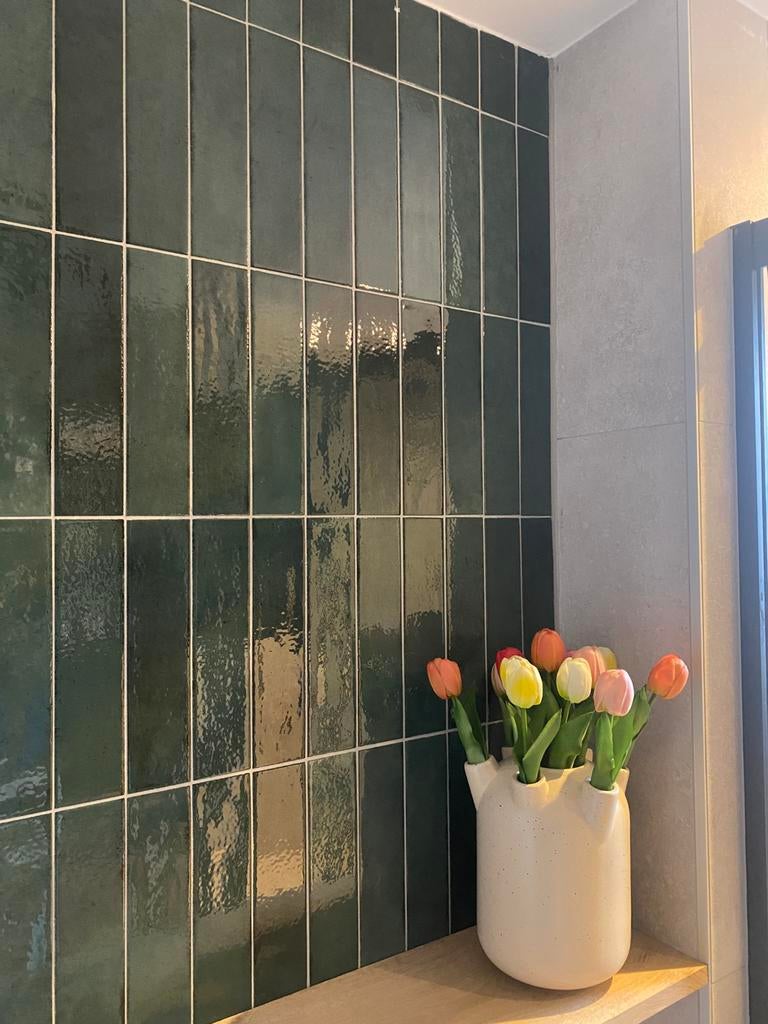 Sartoria Materici Foresta Glossy 6x25 cm 0,86m2, Ophalen, Overige materialen, Wandtegels, Nieuw