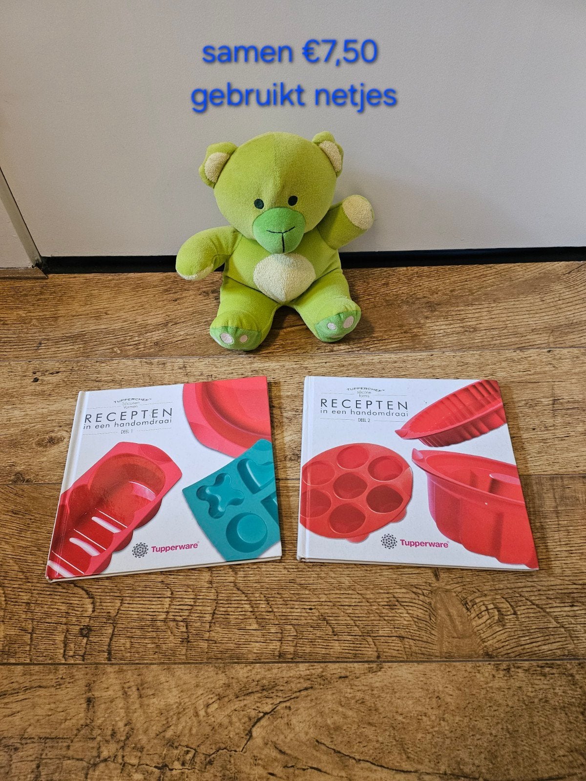 Tupperware set multiflex vormen receptenboeken, Ophalen of Verzenden, Gebruikt, Overige kleuren, Overige typen