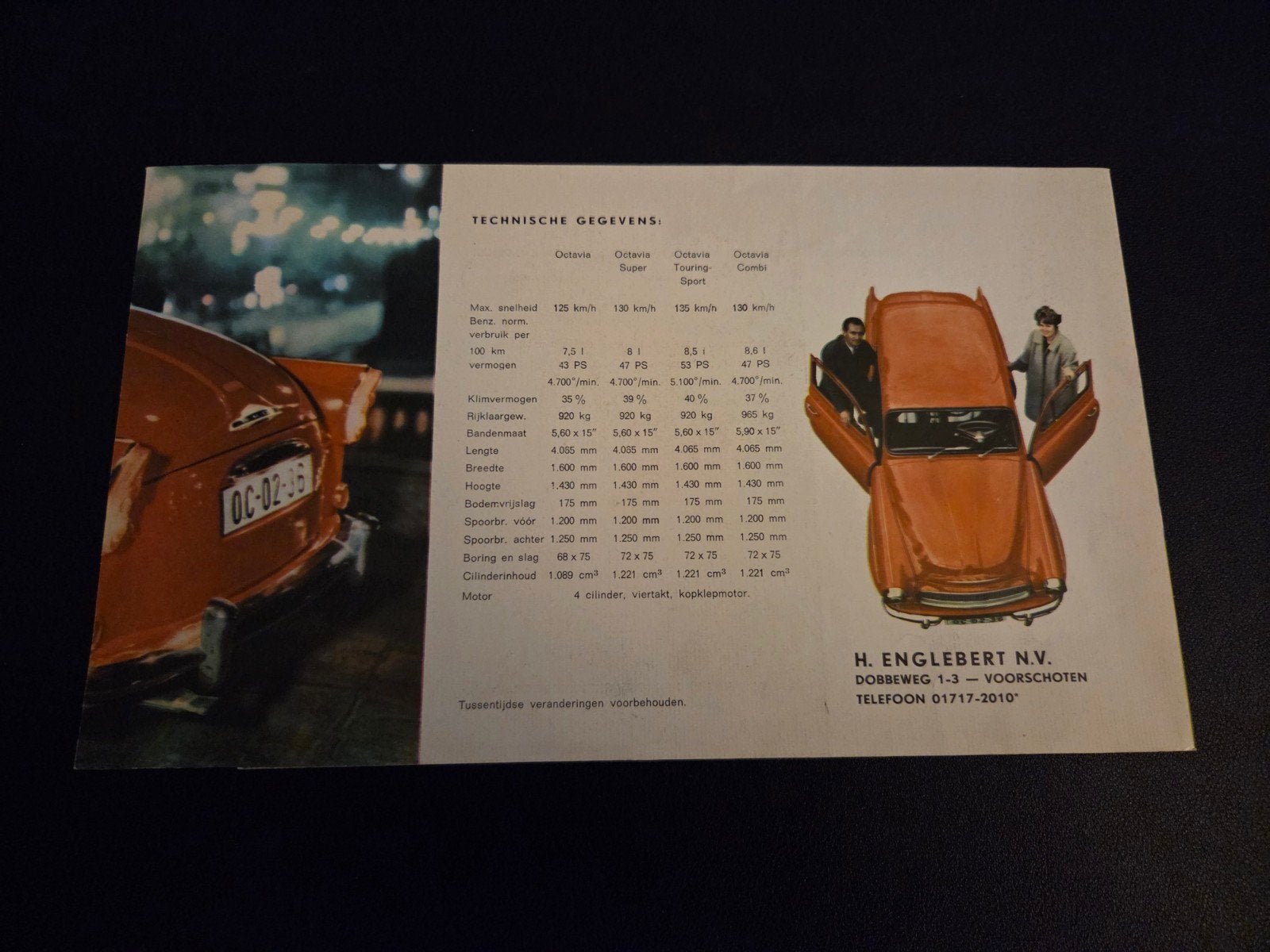Brochure Skoda Octavia, Ophalen of Verzenden, Zo goed als nieuw, Overige merken