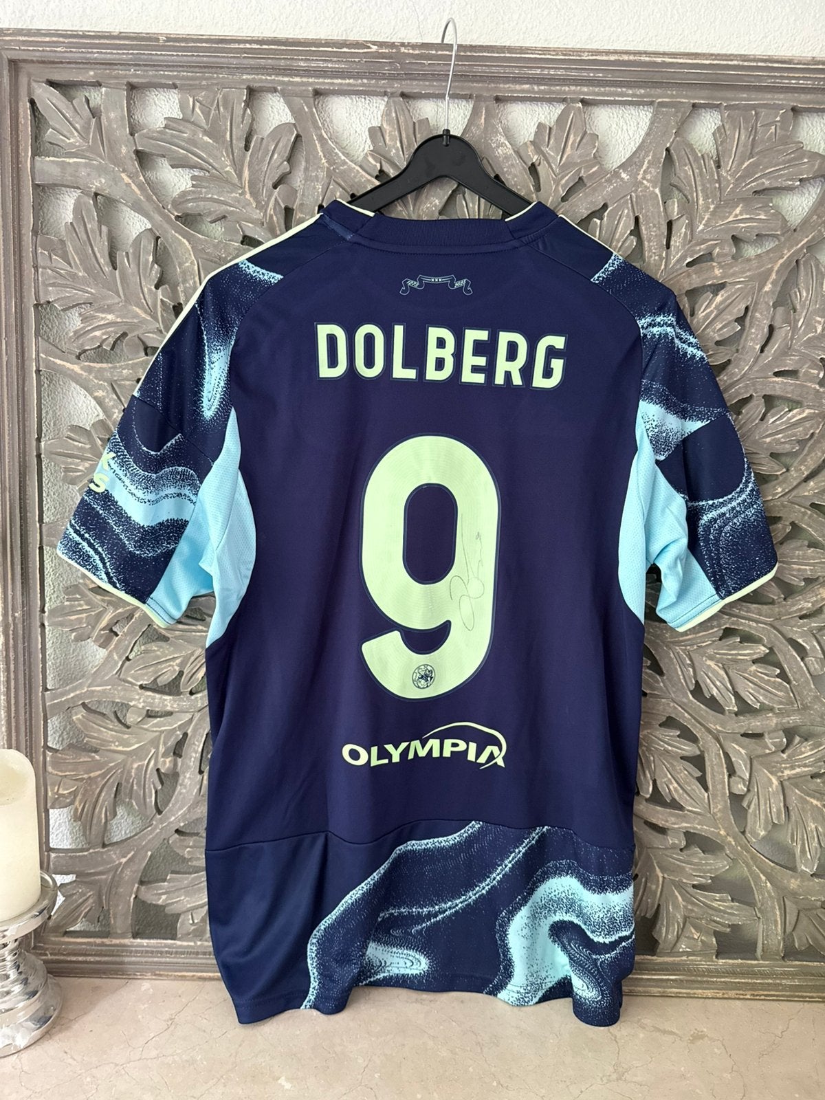 Gesigneerd dolberg shirt, Verzenden, Zo goed als nieuw, Buitenlandse clubs, Shirt