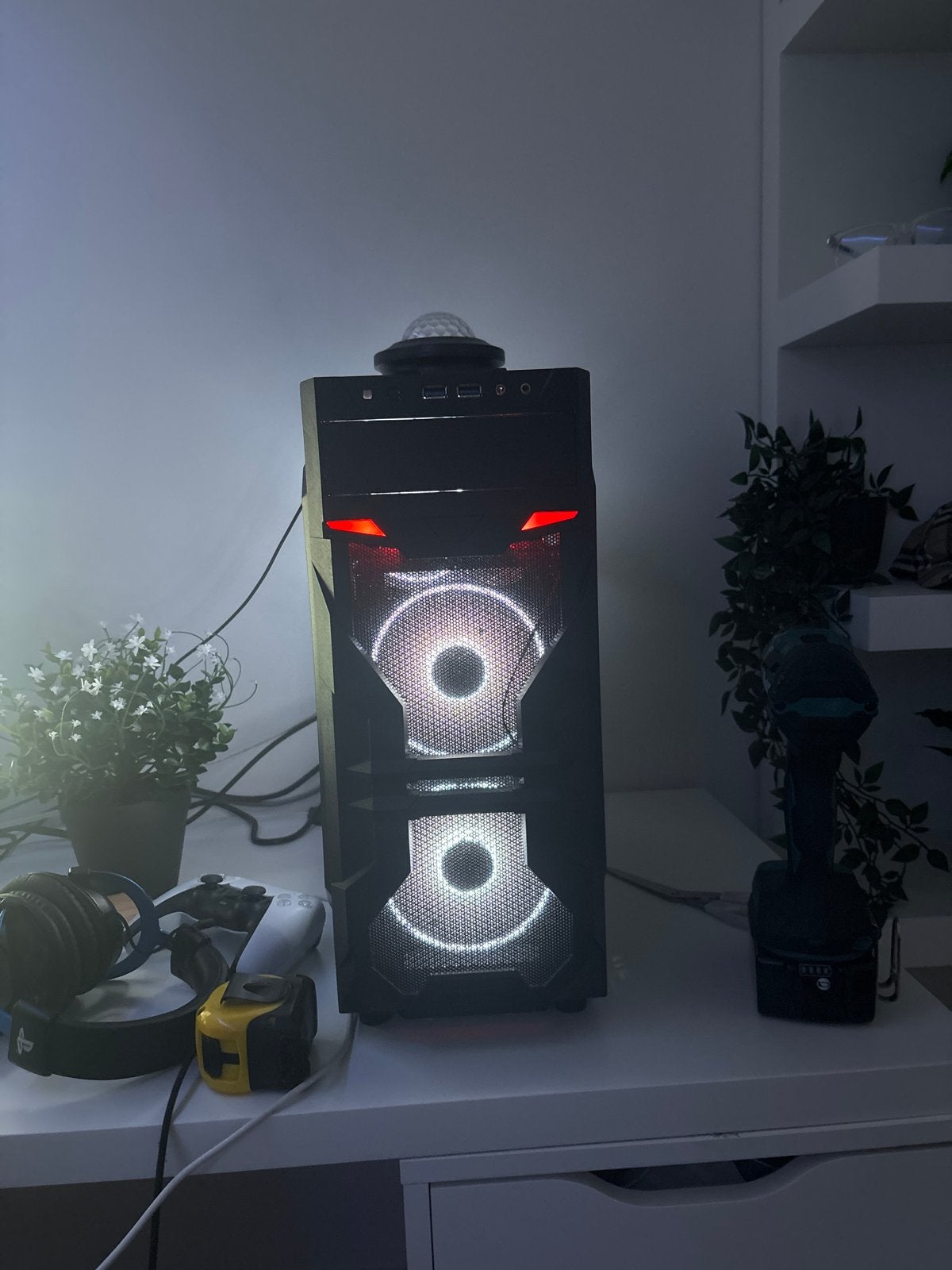 Gaming PC met AMD Ryzen 5 3600 en RX 6600 (geluid/lag), Ophalen, Gebruikt, Gaming, SSD