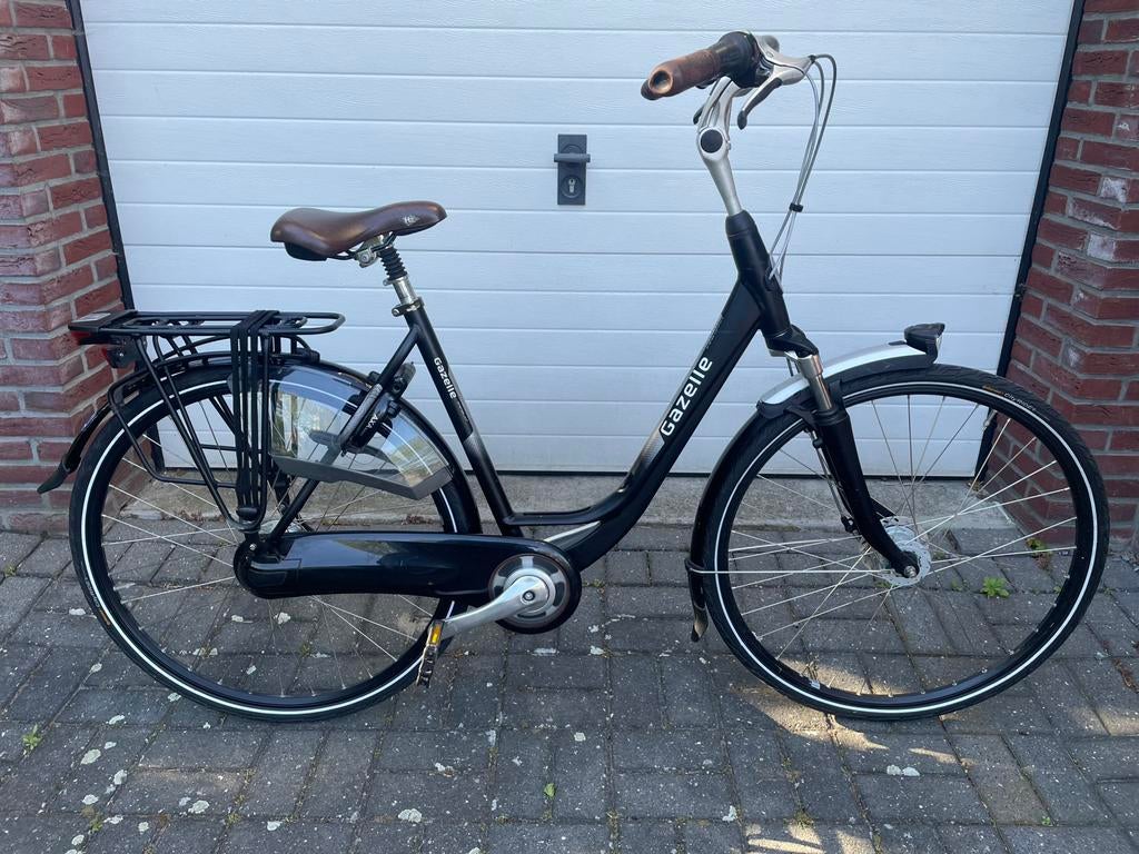 Gazelle Orange C7+ dames 53cm, Ophalen, 53 tot 56 cm, Versnellingen, Zo goed als nieuw