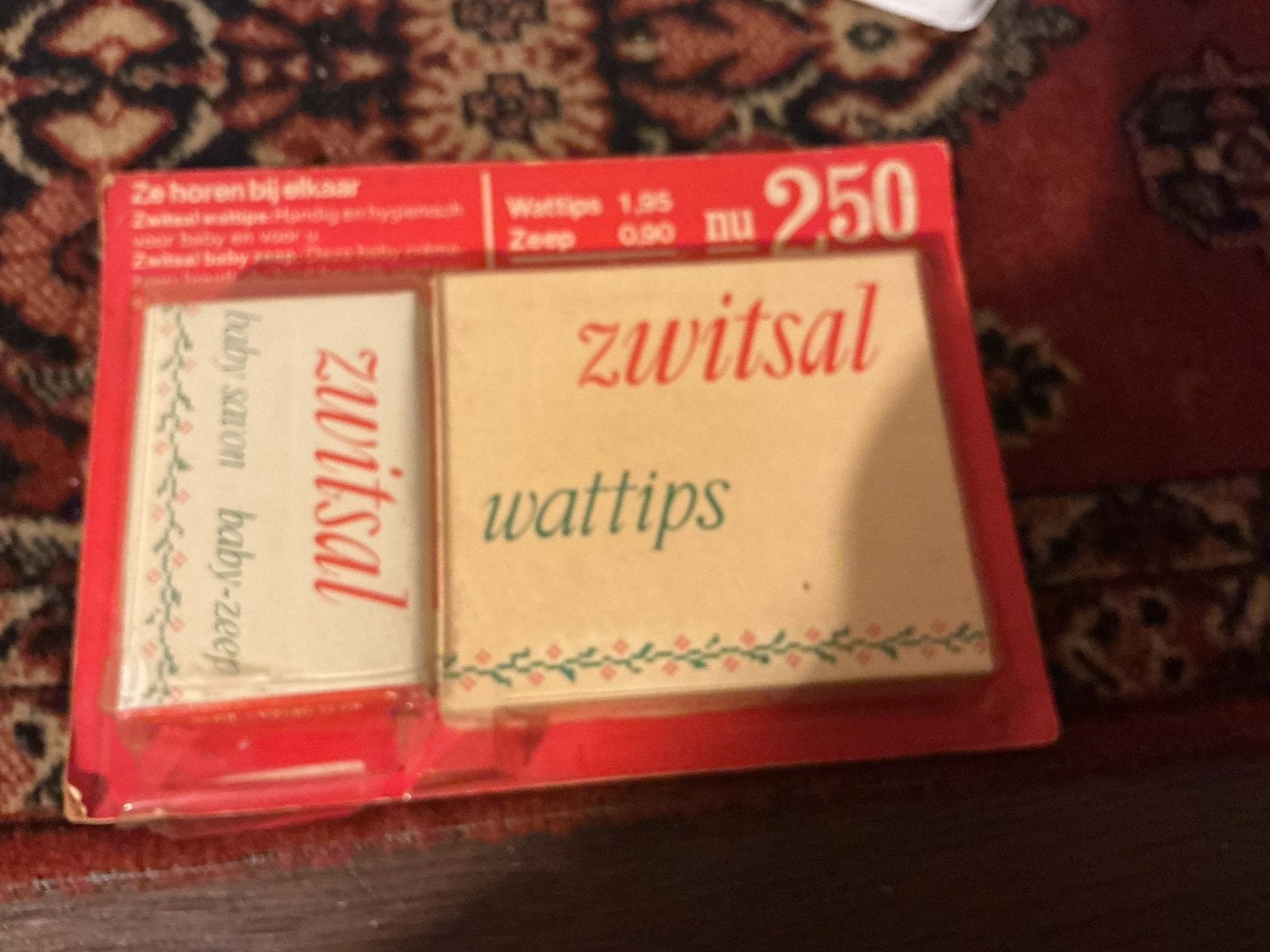 Zwitsal zeep en wattips, Ophalen of Verzenden, Nieuw, Verpakking