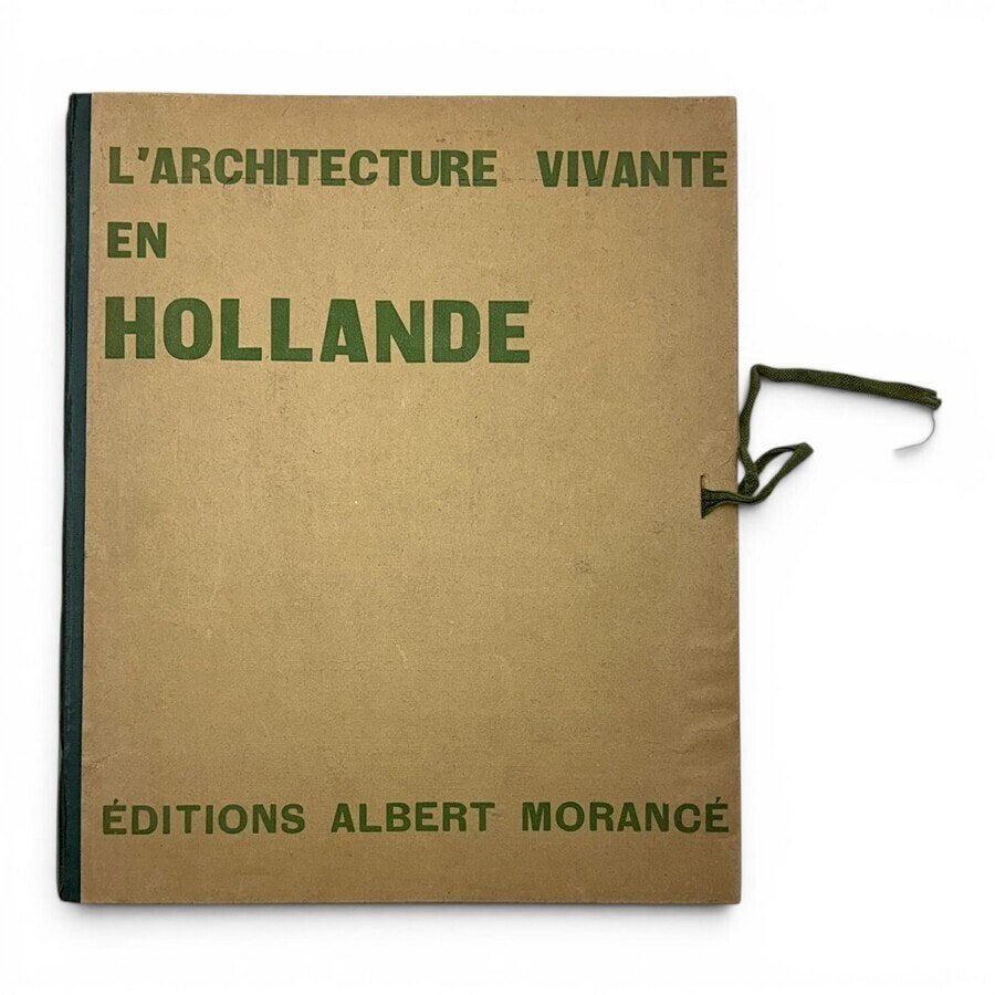 Boek 'L'architecture Vivant en Hollande' 1926, Boeken, Ophalen of Verzenden, Gelezen, Architectuur algemeen