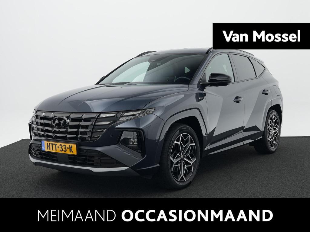 Hyundai Tucson 1.6 T-GDI PHEV N Line 4WD Navigatie | Achteru, Auto's, Hyundai, 14 kWh, Gebruikt, 4 cilinders, Plug-in hybride