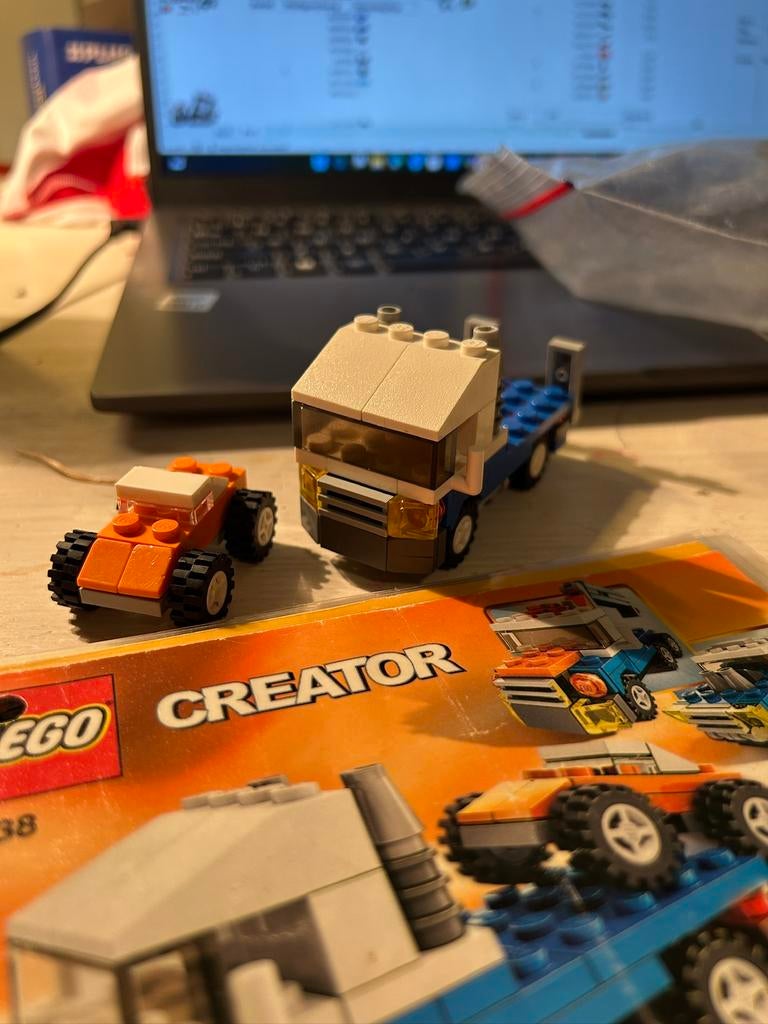 Lego 4838 mini vehicles, Ophalen of Verzenden, Zo goed als nieuw