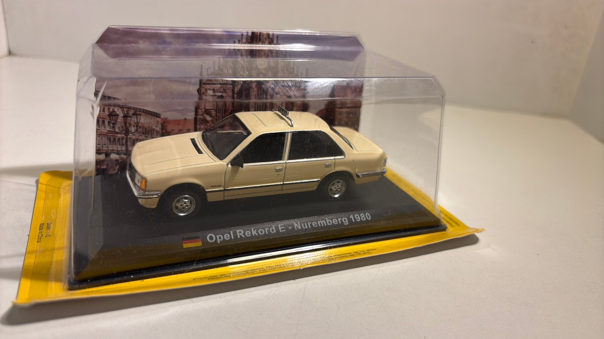 Opel rekord e nuremberg taxi 1980 atlas 1.43, Ophalen of Verzenden, A, A, A