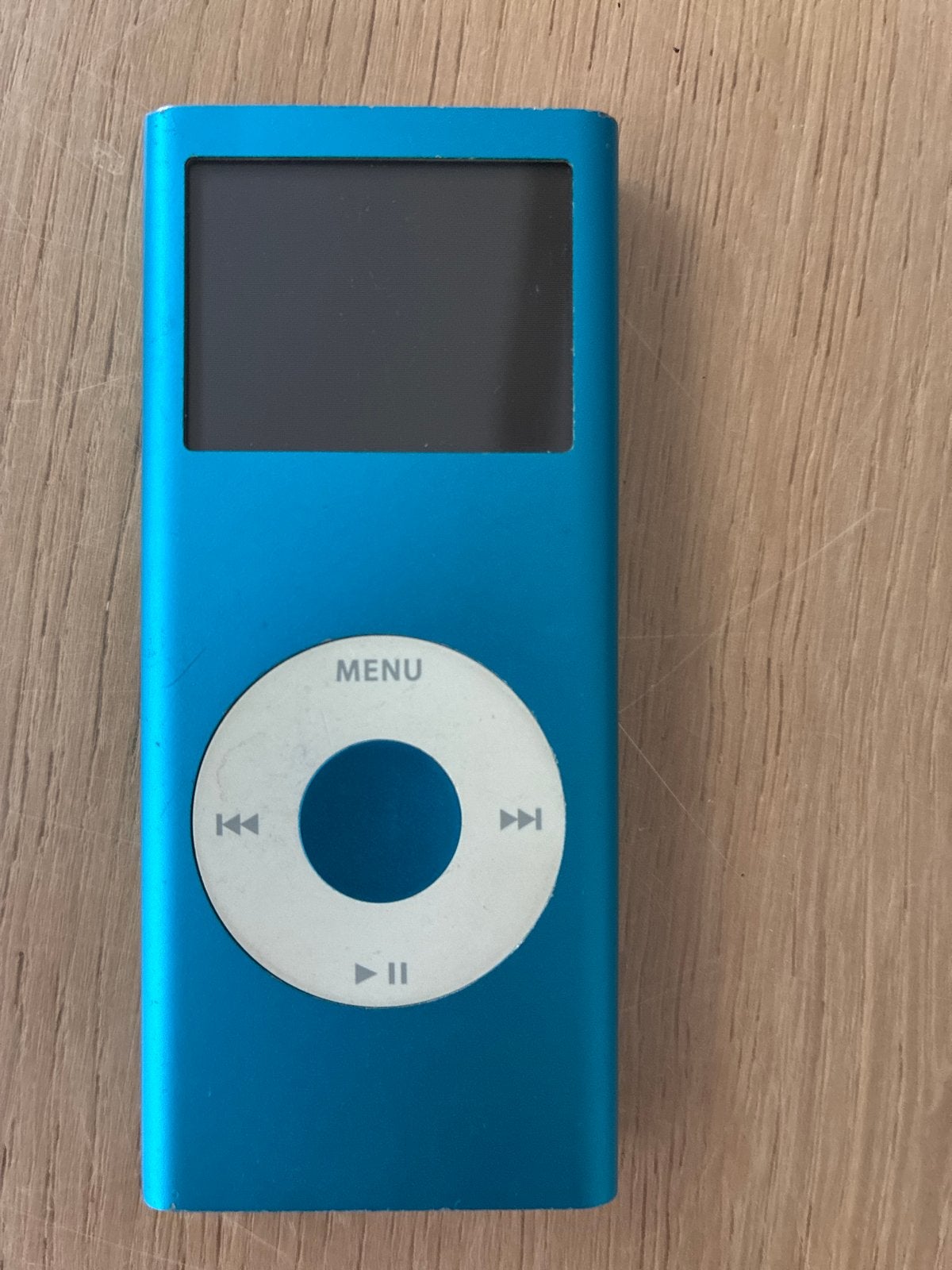 Blauwe Apple iPod Nano 4e generatie - 8GB, Audio, Tv en Foto, Mp3-spelers | Apple iPod, Gebruikt, Blauw, Ophalen of Verzenden