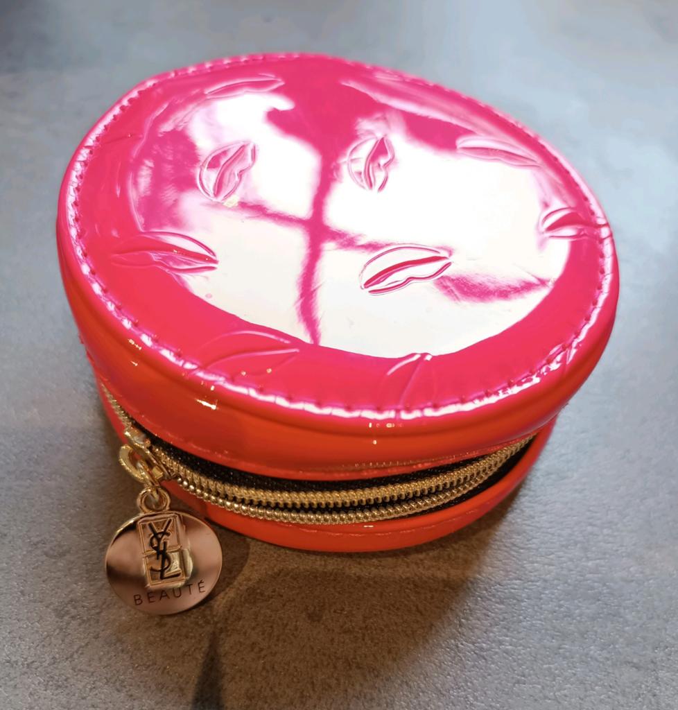 Originele YSL Beauté Ronde Make-up Pouch / Portemonnee –, Ophalen of Verzenden, Nieuw, Roze