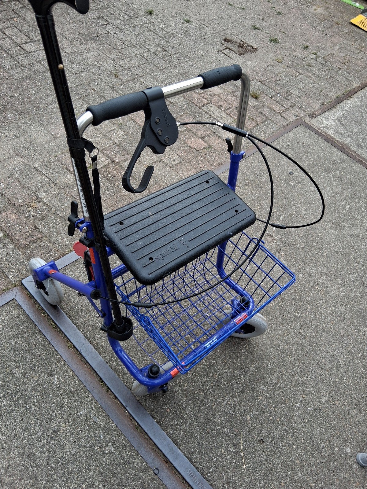 Rollator, Ophalen, Gebruikt