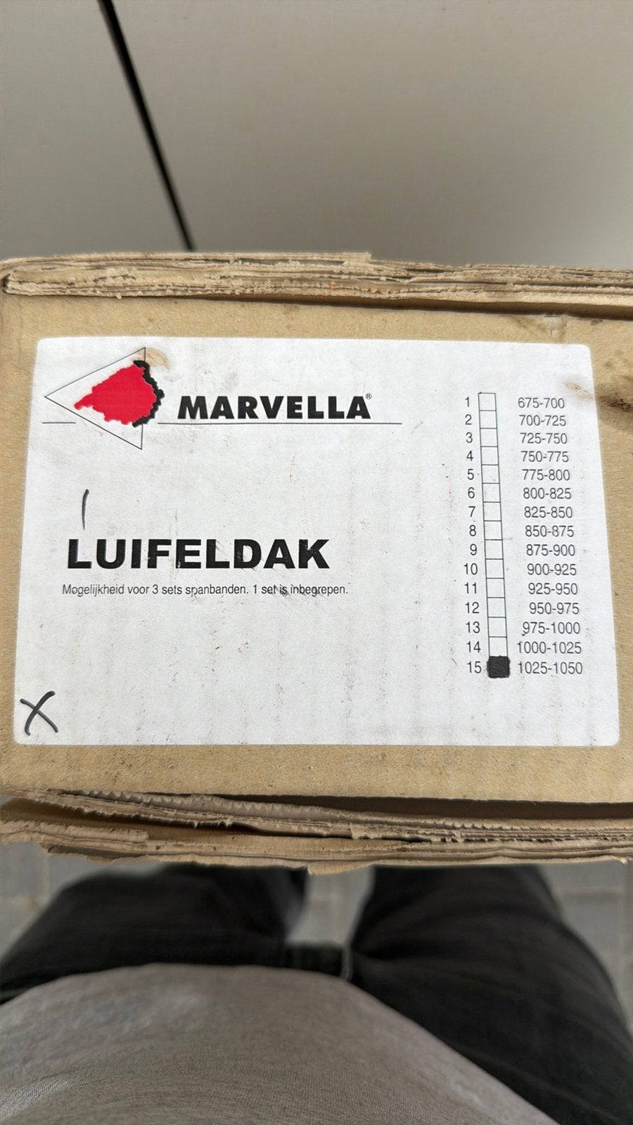 Luifeldak, Caravans en Kamperen, Ophalen, Zo goed als nieuw, Overige