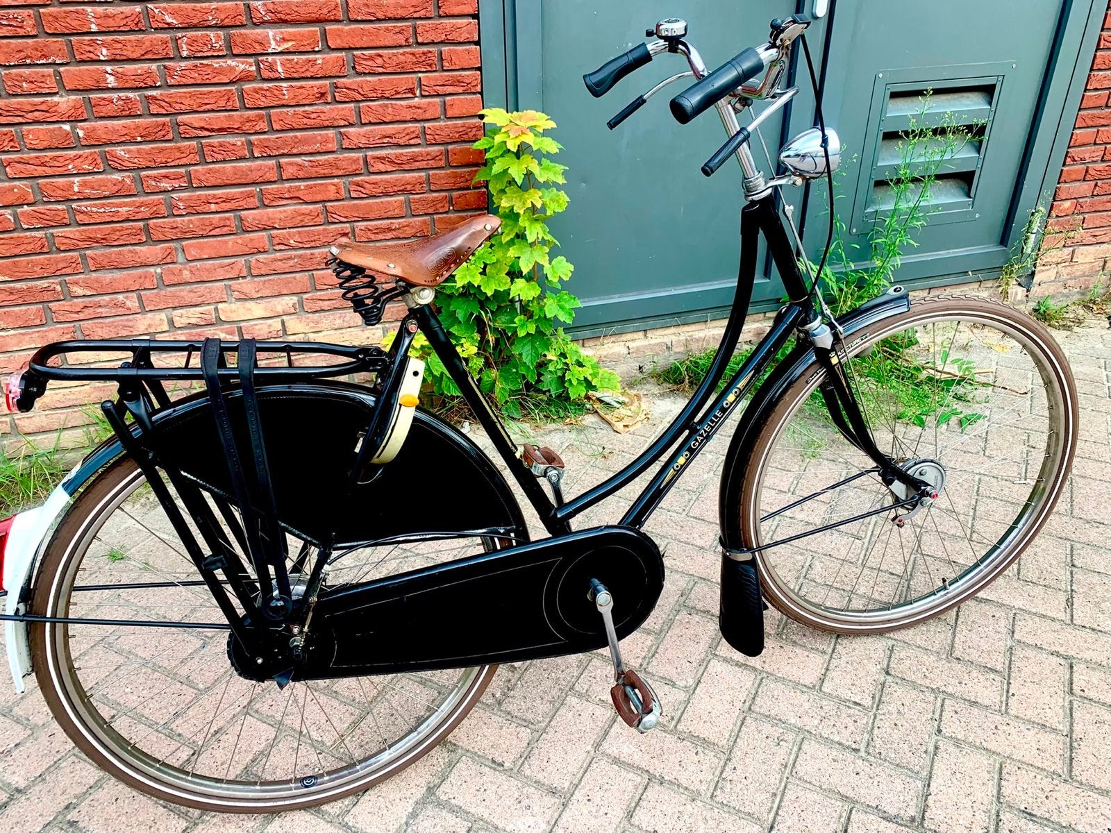 Gazelle Omafiets - Klassiek Zwart met 3 Versnellingen, Fietsen en Brommers, Ophalen, Versnellingen, Gazelle, Trommelrem