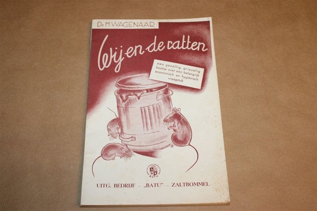 Wij en de Ratten — Rattenbestrijding en Schade ca. 1938, Ophalen of Verzenden, Gelezen, Nederland