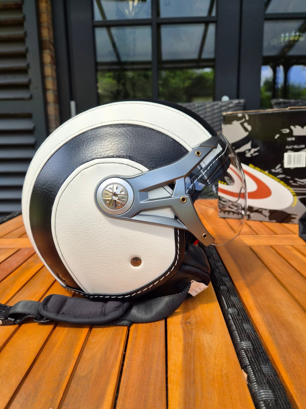 Brommerhelm, Fietsen en Brommers, Brommerhelmen, Ophalen of Verzenden, Zo goed als nieuw