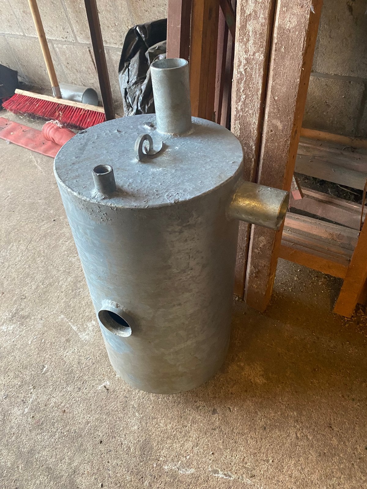 Vochtvanger giertank mesttank, Ophalen