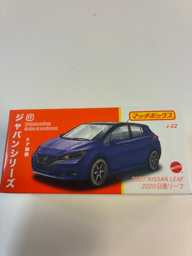 89160: Nissan Leaf - 2020 - Matchbox, Hobby en Vrije tijd, Modelauto's | Overige schalen, Nieuw, Ophalen of Verzenden, Gondel 1, 1186MJ Amstelveen