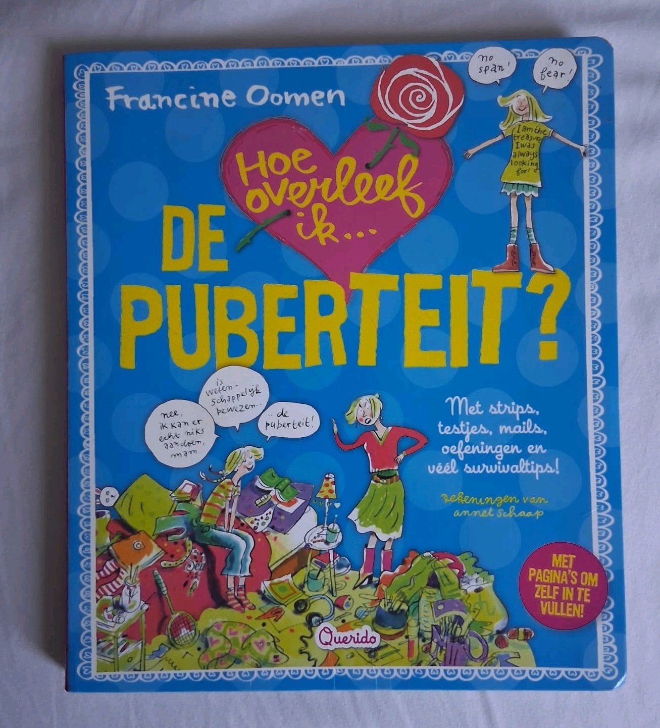 Hoe overleef ik... de puberteit? - Francine Oomen, Ophalen of Verzenden, Zo goed als nieuw, Francine Oomen, Non-fictie