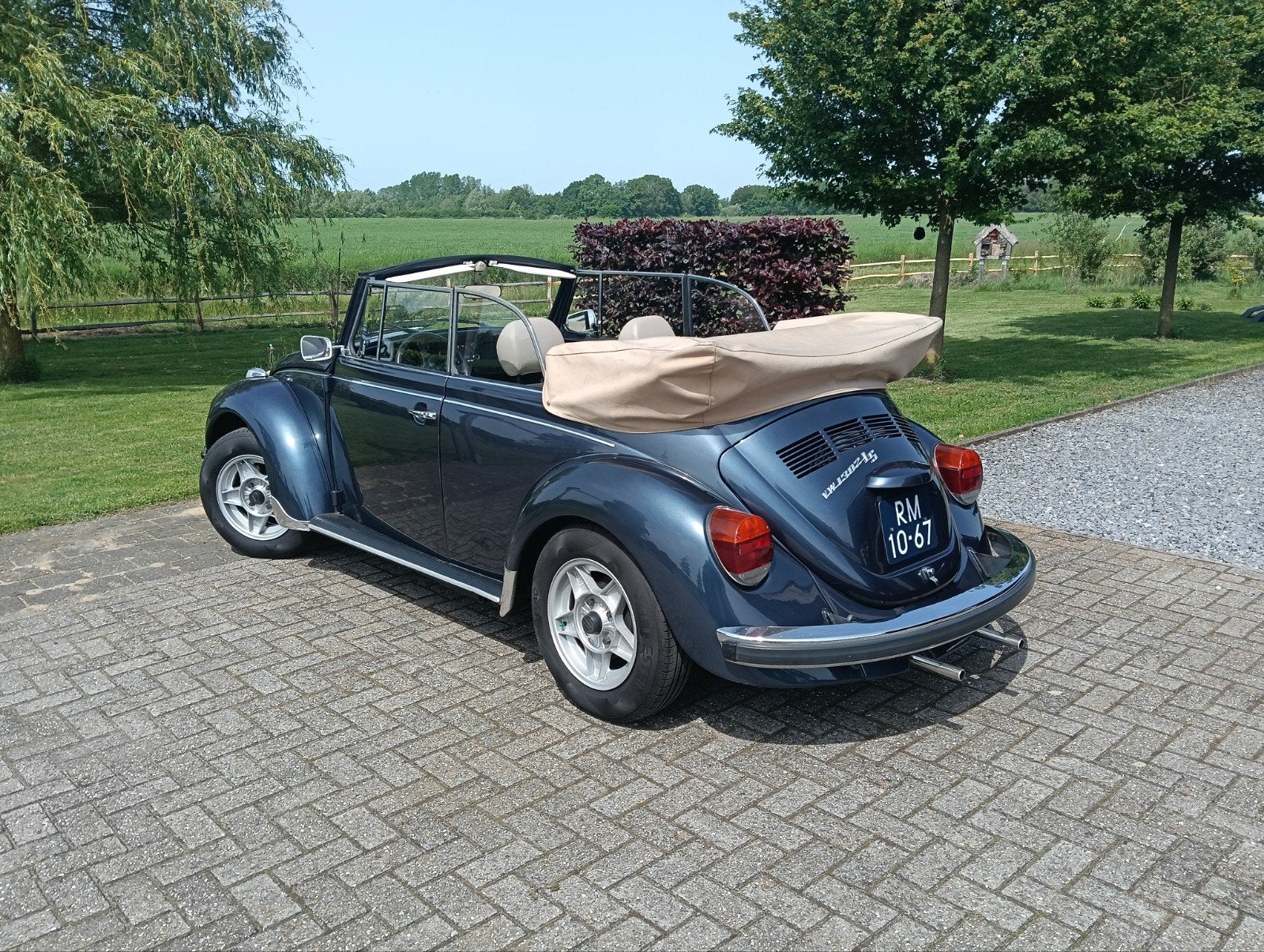 VW Kever Karmann Cabrio 1972 (taxatie). Camper inruil bespr., Auto's, Cabriolet, 17 km/l, 1570 cc, 650 kg