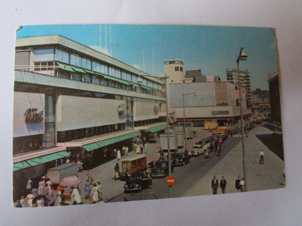 Ansichtkaart Rotterdam - Gezicht op Binnenweg 1962, Verzenden, 1960 tot 1980, Gelopen, Zuid-Holland