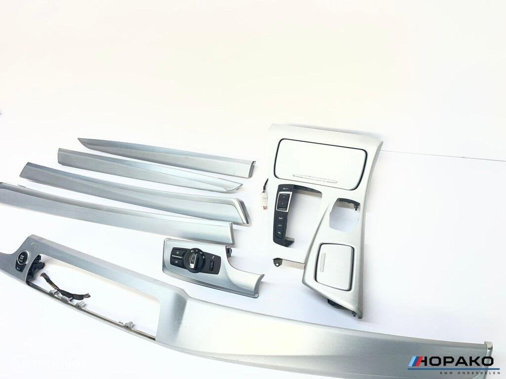 Interieurlijsten set geborsteld aluminium BMW 5serie F10 F11, Auto-onderdelen, Gebruikt, Einsteinlaan 5 rijswijk, Bmw, Ophalen of Verzenden