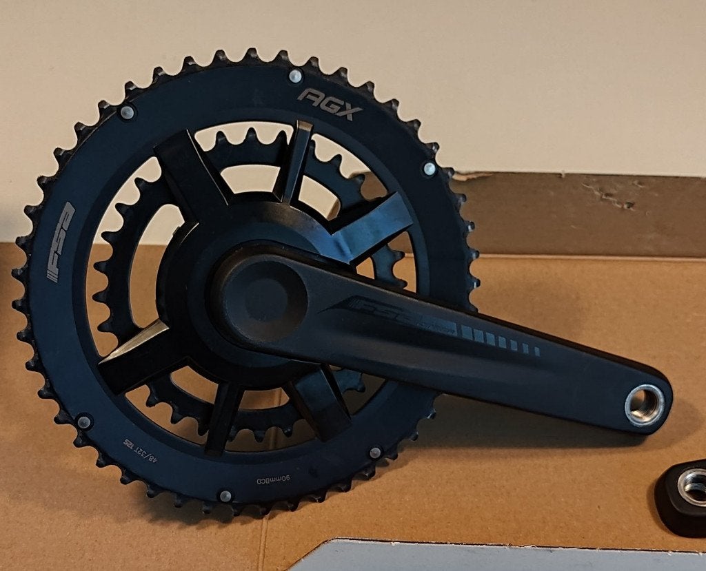 crankset FSA Omega Modular AGX+ 32/48, Fietsen en Brommers, Fietsonderdelen, Crankstel of Pedalen, FSA, Ophalen of Verzenden, Zo goed als nieuw