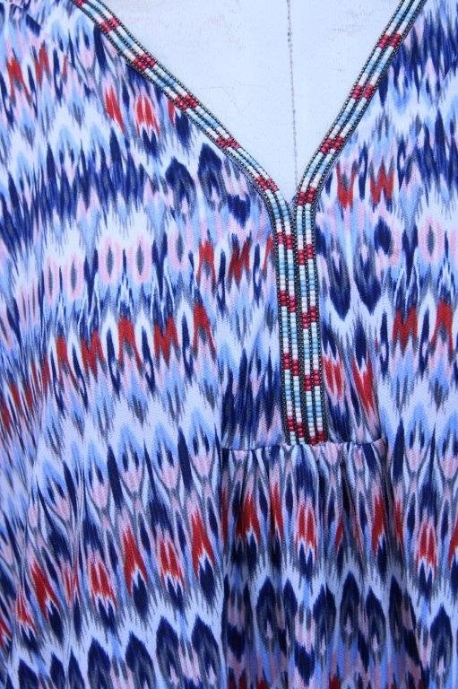 Tuniek blauw/ rood/ roze Paprika mt XXL Vaste prijs, Kleding | Dames, Blauw, Maat 46/48 (XL) of groter, Ophalen of Verzenden, Zo goed als nieuw