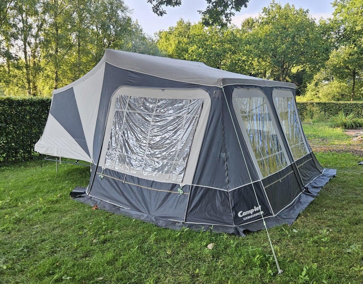 Camplet concorde, Ophalen, Tot en met 4