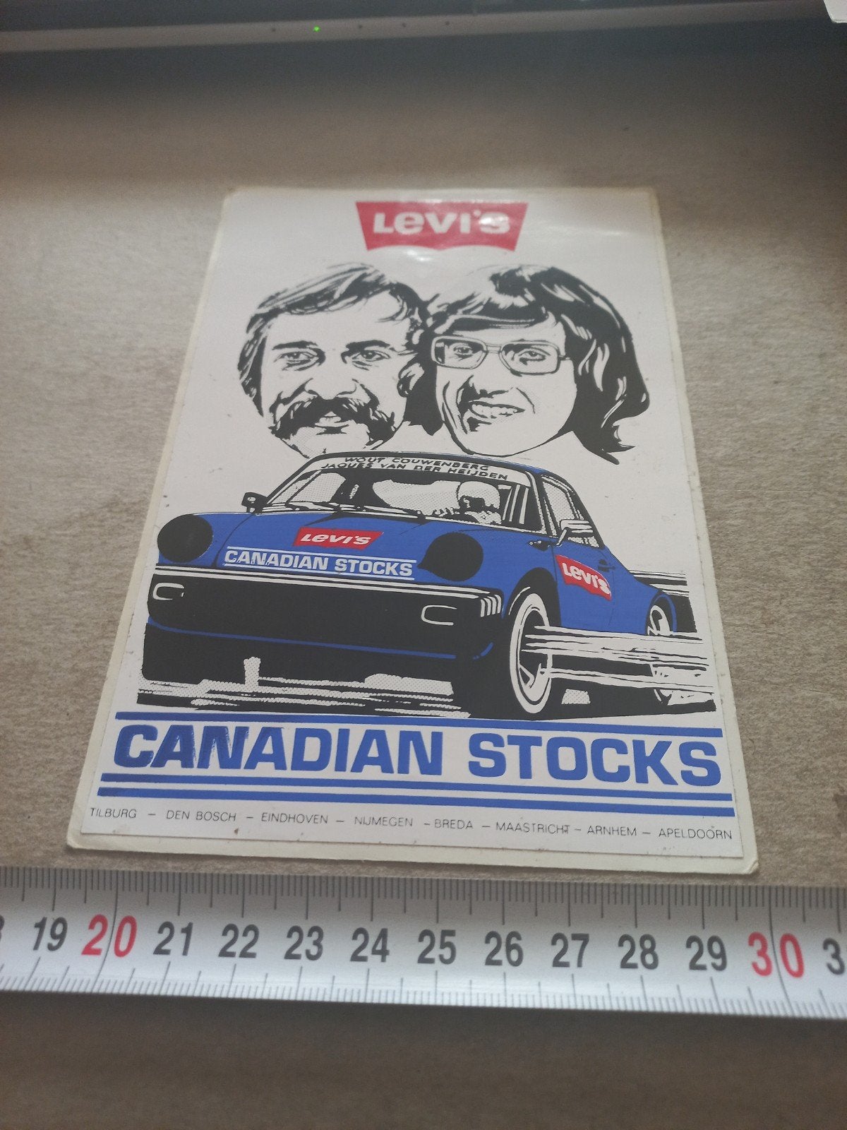 Canada stocks w couwenberg/j van der heijden porsche, Ophalen of Verzenden, Zo goed als nieuw