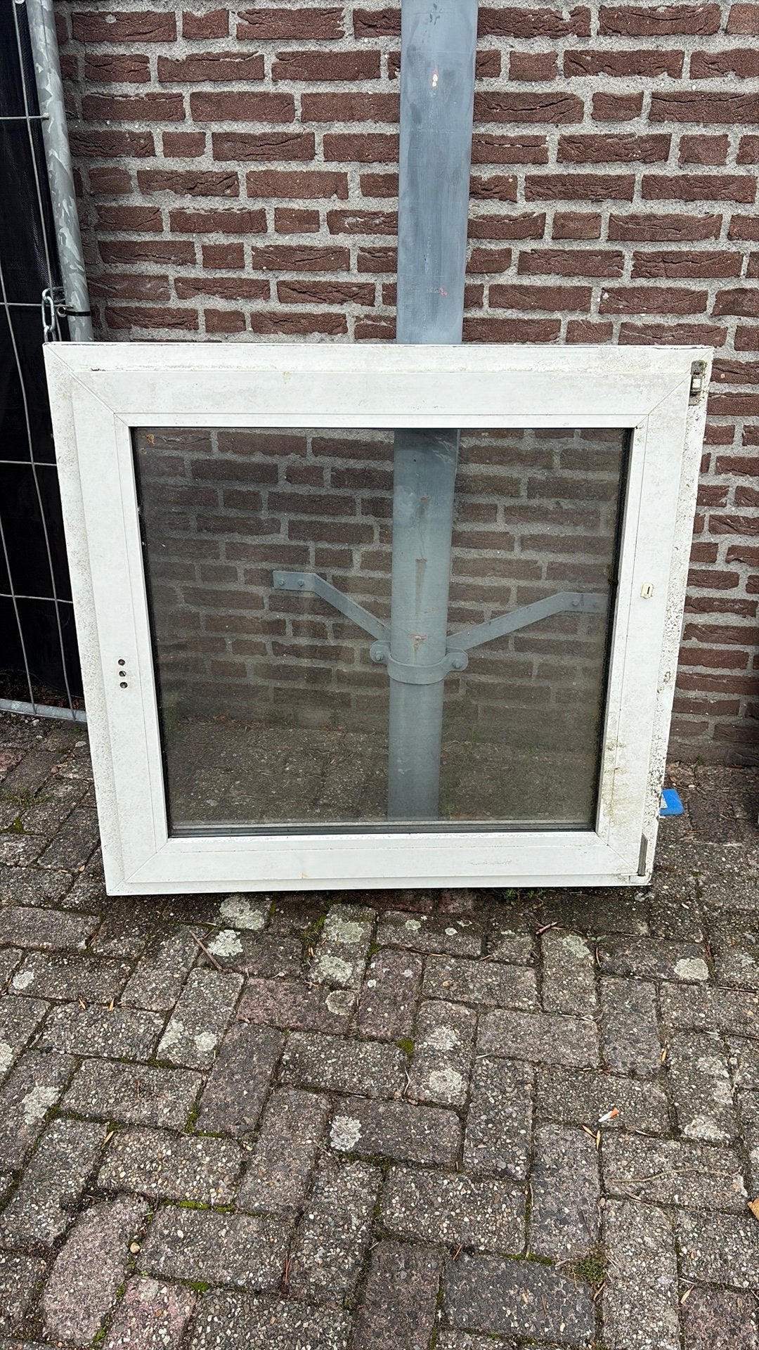 Draai kiep raam kunststof, Ophalen, Kunststof, Raamkozijn, Zo goed als nieuw