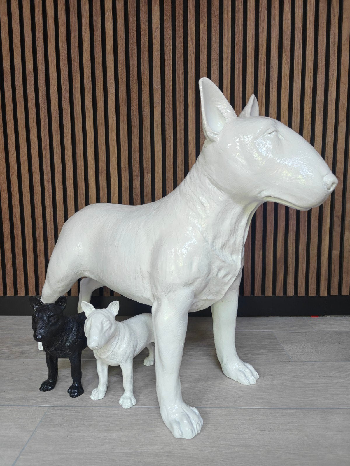 Bullterriër, Bull terriër, De Laatste! Wit gekleurd., Verzamelen, Ophalen of Verzenden, Nieuw, Dier