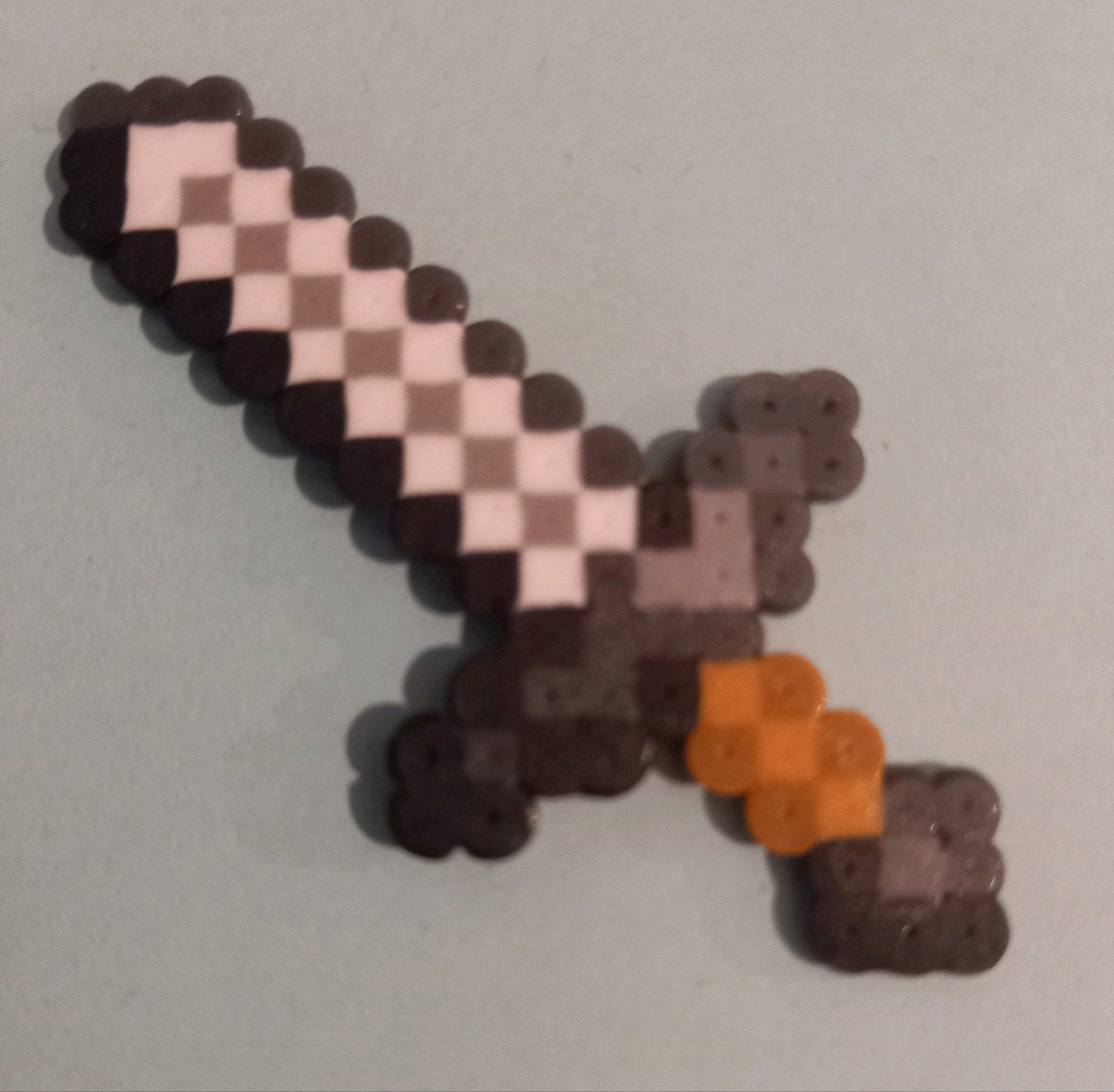 Zwaard Minecraft - Mini Strijkkralen, Ophalen, Nieuw, Grijs, Knutselwerk