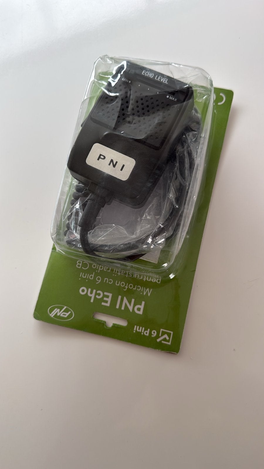 PNI Echo 6-pins microfoon voor CB-radio's, Telecommunicatie, Zenders en Ontvangers, Ophalen of Verzenden, Nieuw