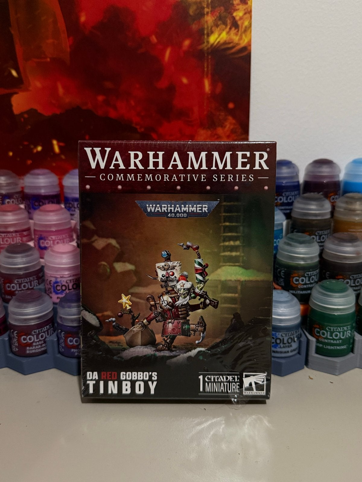 Warhammer 40K Da Red Gobbo's Tinboy Commemorative Series, Ophalen of Verzenden, Nieuw, Warhammer 40000, Figuurtje(s)