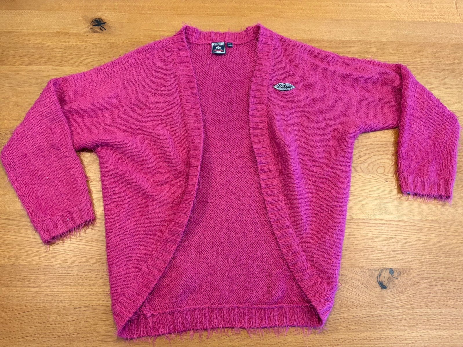 Retour paars vest 158/164 (13/14), Kinderen en Baby's, Kinderkleding | Maat 158, Ophalen of Verzenden, Gebruikt, Meisje, Trui of Vest