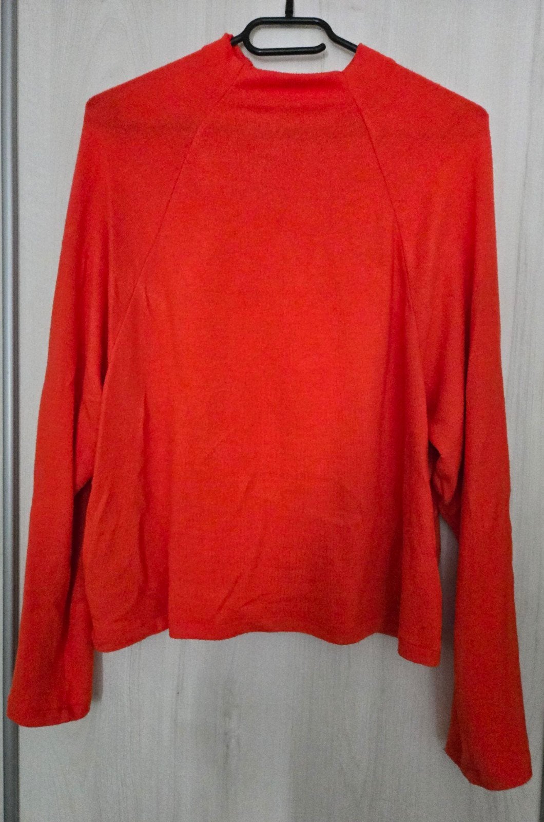 H&M Oranje Fijngebreide Trui Maat S, H&M, Verzenden, Maat 36 (S), Oranje