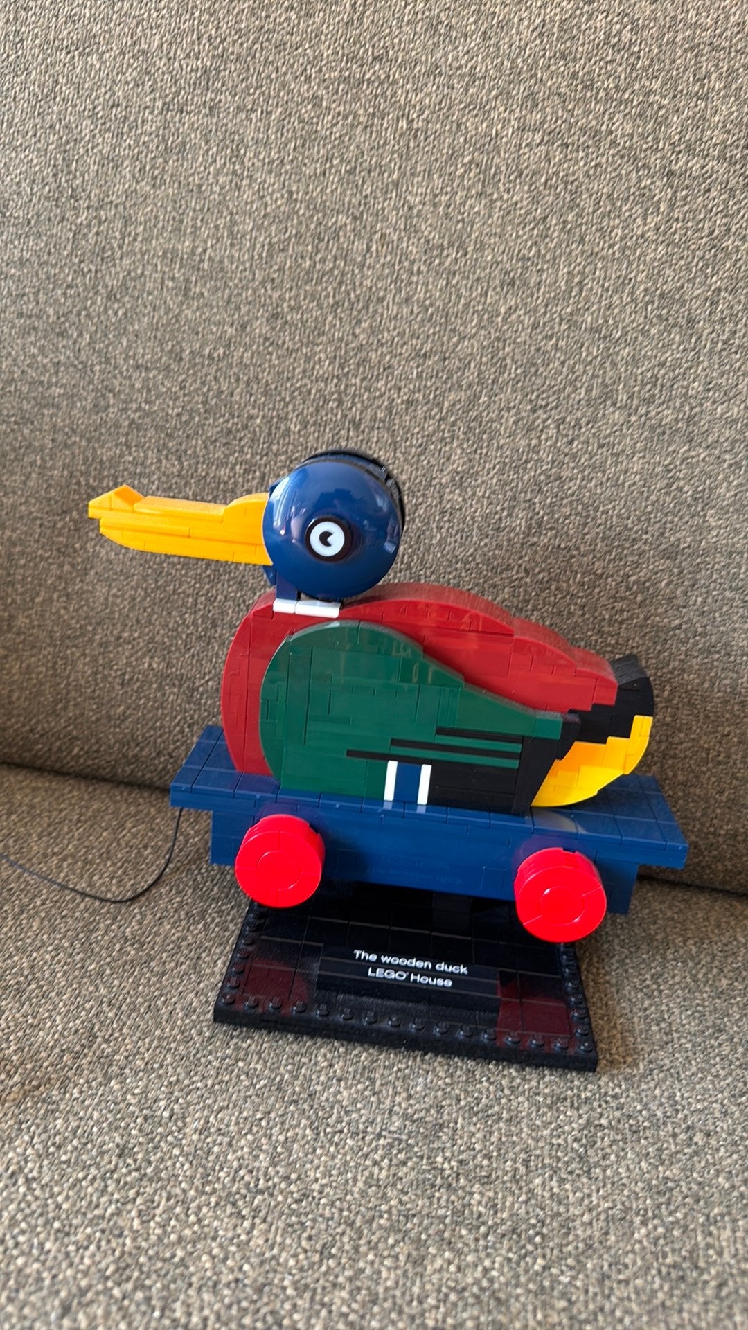 LEGO wooden duck 40501, Kinderen en Baby's, Speelgoed | Duplo en Lego, Ophalen of Verzenden, Zo goed als nieuw