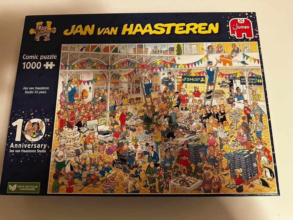 Diverse Jan van Haasteren 1000 stukjes, Ophalen of Verzenden, 500 t/m 1500 stukjes, Gebruikt, Legpuzzel