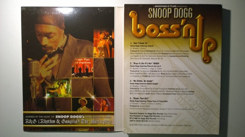 Snoop Dogg - Boss'n Up (DVD), Alle leeftijden, Ophalen of Verzenden, Zo goed als nieuw, Concert