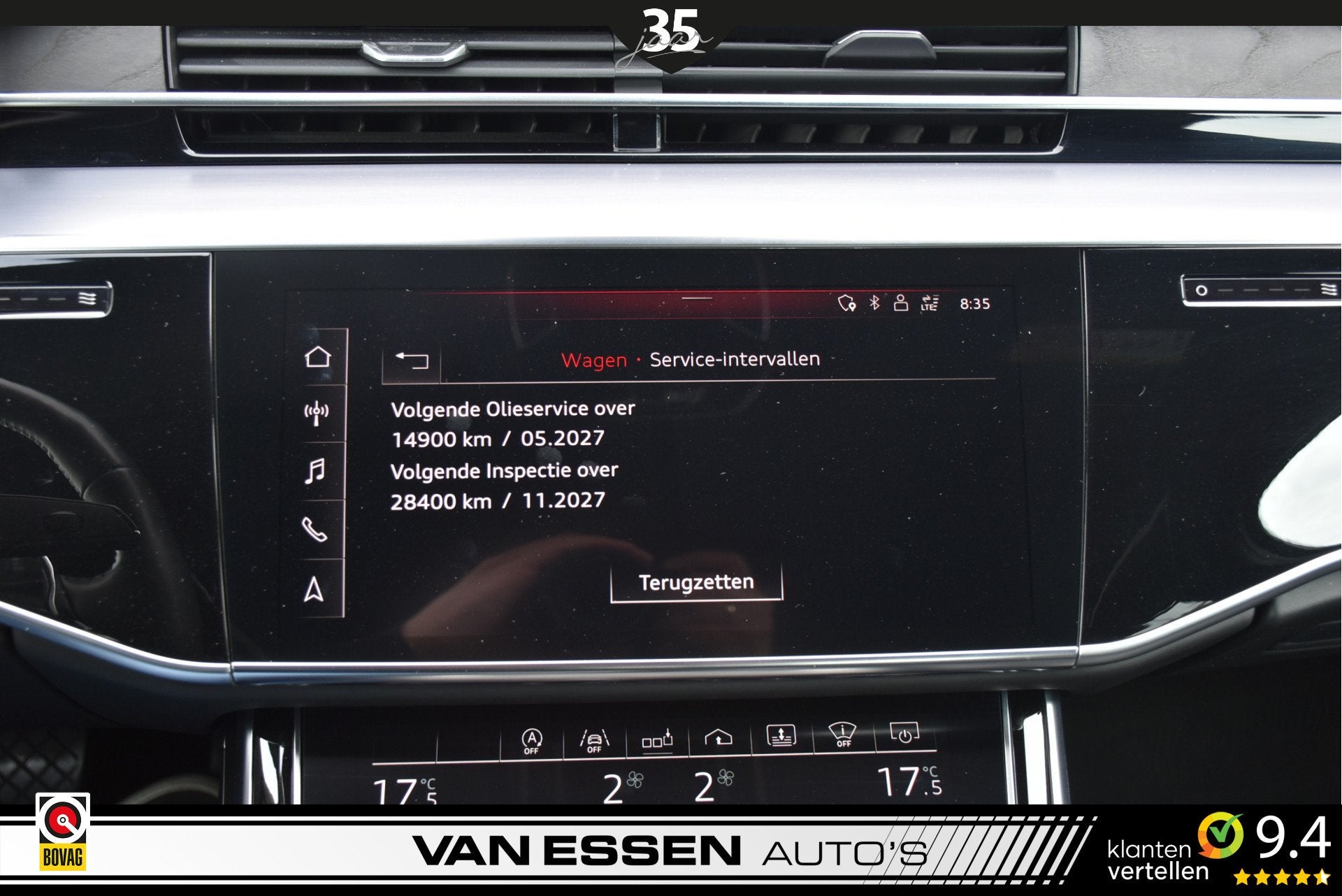 Foto 32 van Audi A8 55 TFSI quattro Pro Line Plus 4-Wielsturing ACC Soft