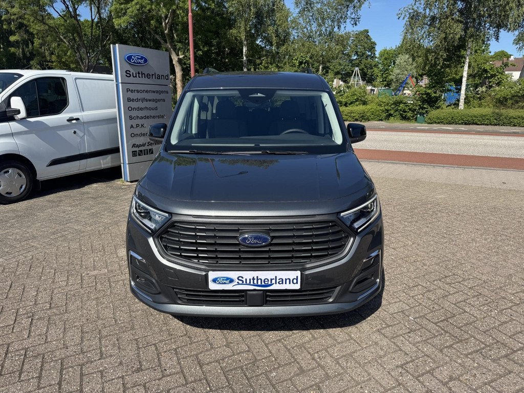 Ford Tourneo Connect 1.5 EcoBoost PHEV L2 Titanium | SCI | 1, Auto's, Ford, 150 pk, 7 stoelen, Bedrijf, Metallic lak