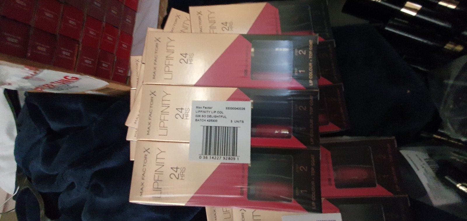 10 stuks Maxfactor lipfinity zonder topcoat nr 026, Verzenden, Nieuw, Overige kleuren, Handen en Nagels