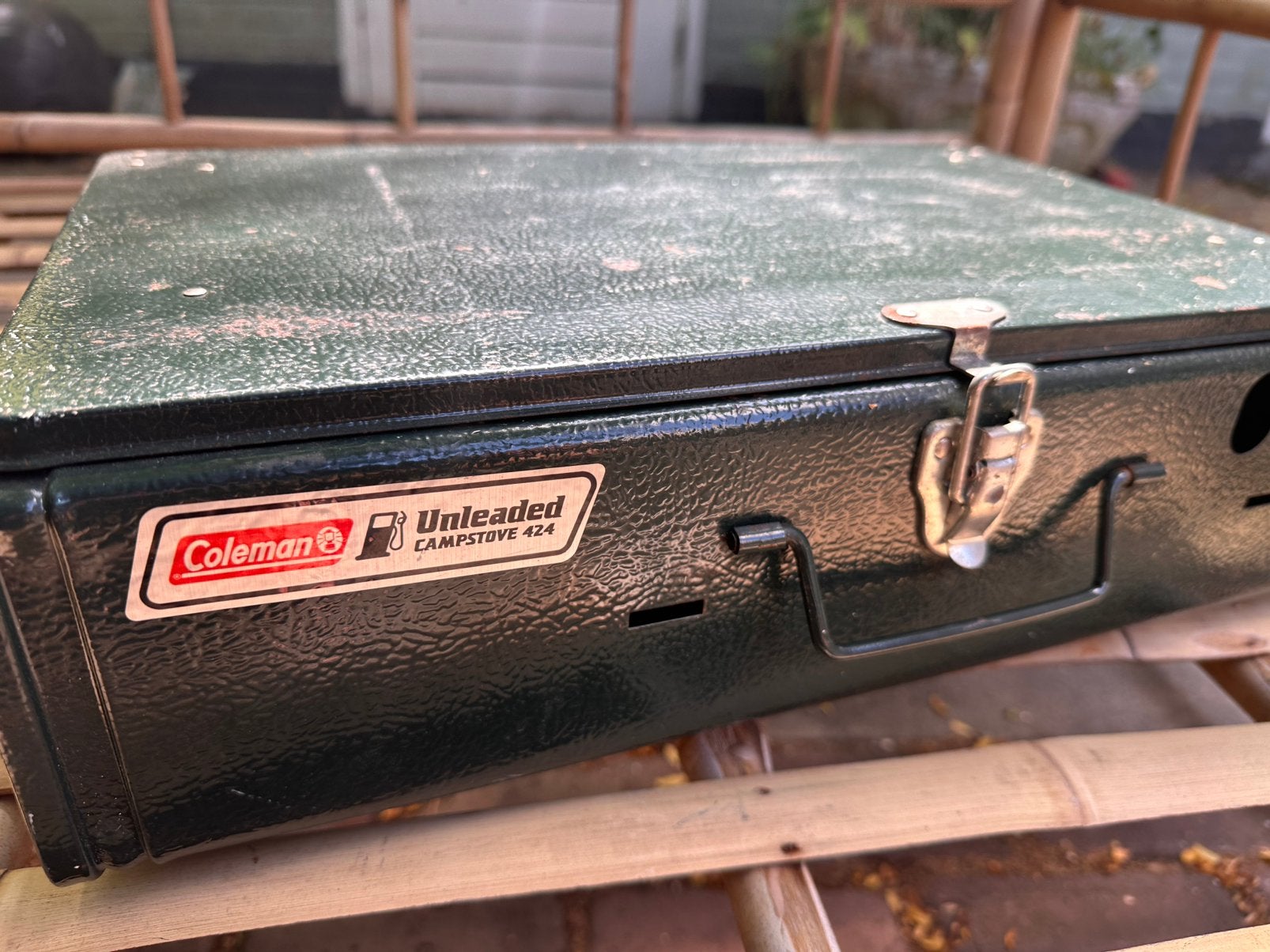 Coleman unleaded campstove 424, Ophalen, Zo goed als nieuw
