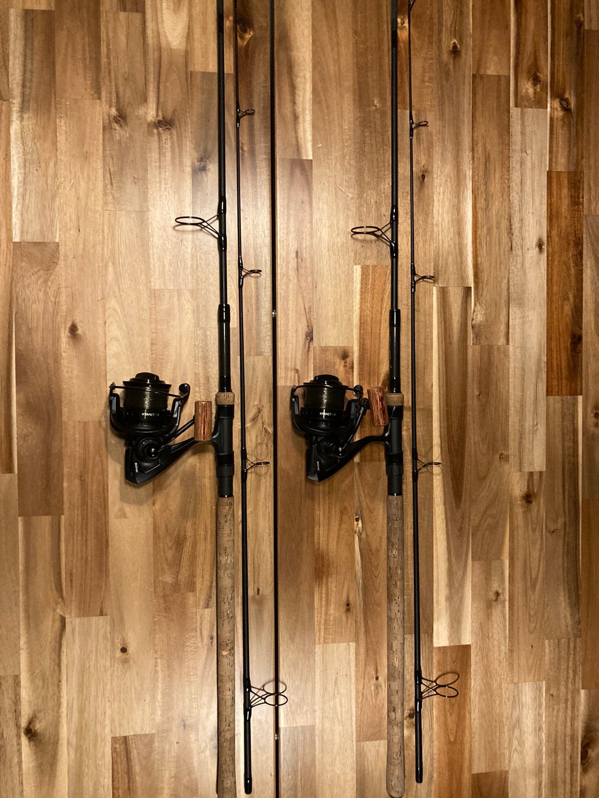 Sonik xtractor 9’ 3lb, Watersport en Boten, Ophalen, Zo goed als nieuw, Vaste hengel