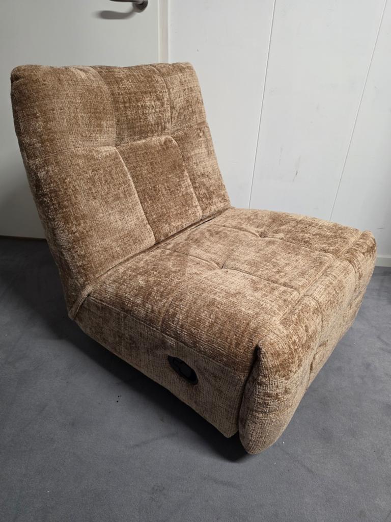 Relaxfauteuil Chill Cinnamon - Schommel, Ligstand, Draaibaar, Ophalen, Info@meubeloutletmeppel.nl, Modern, Comfort, 75 tot 100 cm
