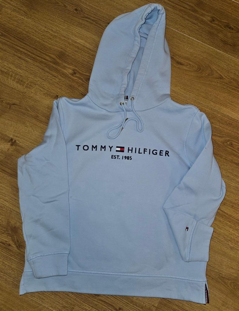 HOODIE VAN TOMMY HILFIGER MAAT M, Tommy Hilfiger, Ophalen of Verzenden, Zo goed als nieuw, Blauw