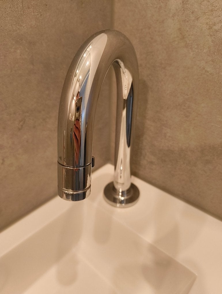 Grohe fontein kraan, Ophalen of Verzenden, Gebruikt, Chroom, Kraan