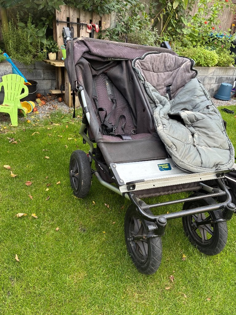 Duo kinderwagen van Mountain buggy, Kinderen en Baby's, Gebruikt, Duowagen, Combiwagen, Ophalen